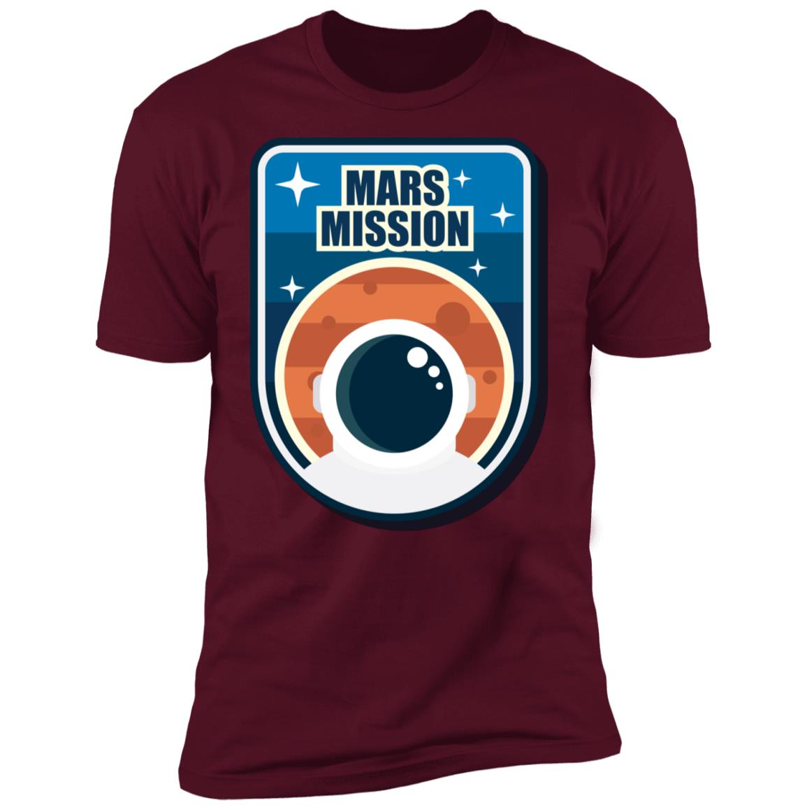 Mission To Mars Patch4 Premium Short Sleeve T-Shirt - Image 5