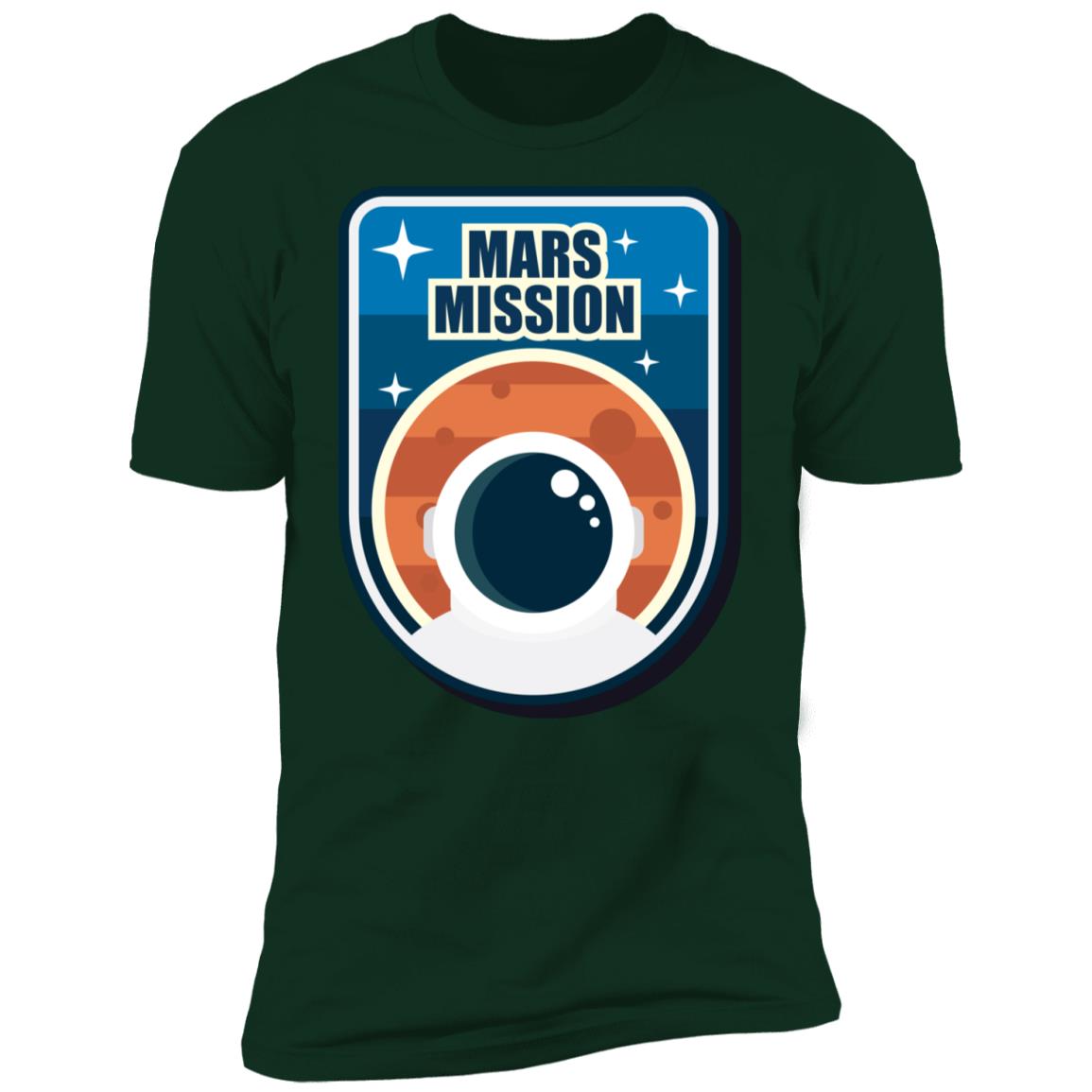 Mission To Mars Patch4 Premium Short Sleeve T-Shirt - Image 6