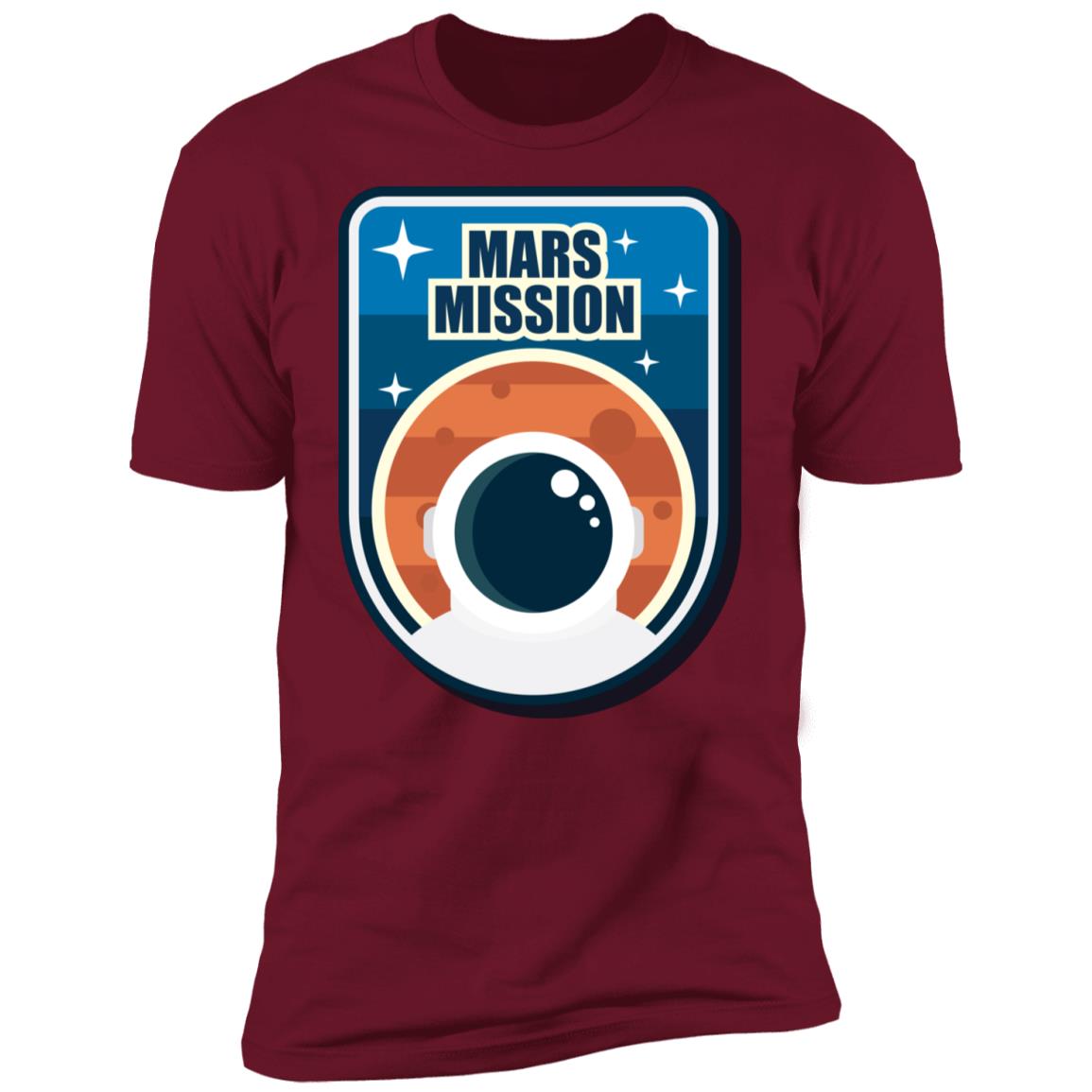 Mission To Mars Patch4 Premium Short Sleeve T-Shirt - Image 7