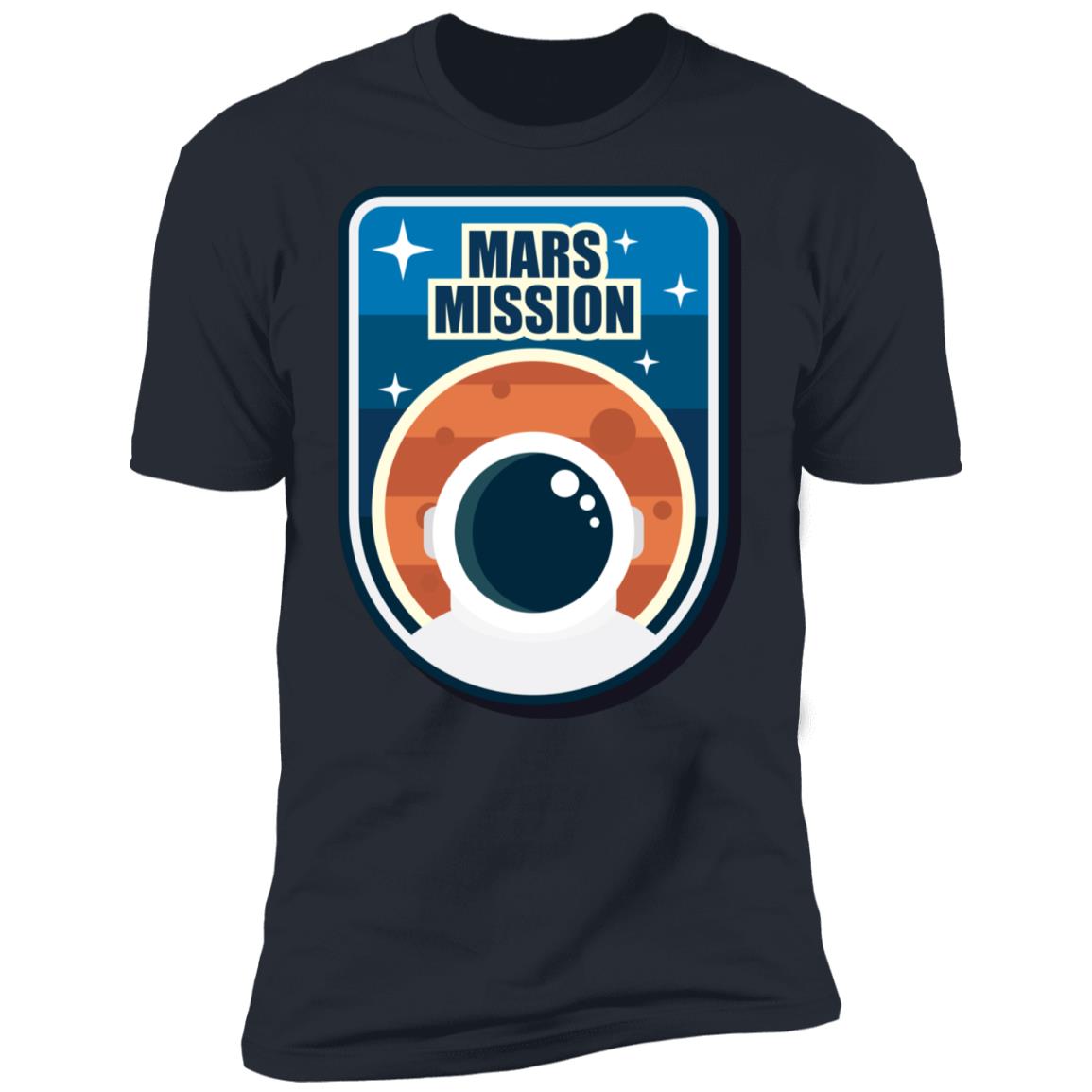 Mission To Mars Patch4 Premium Short Sleeve T-Shirt - Image 9