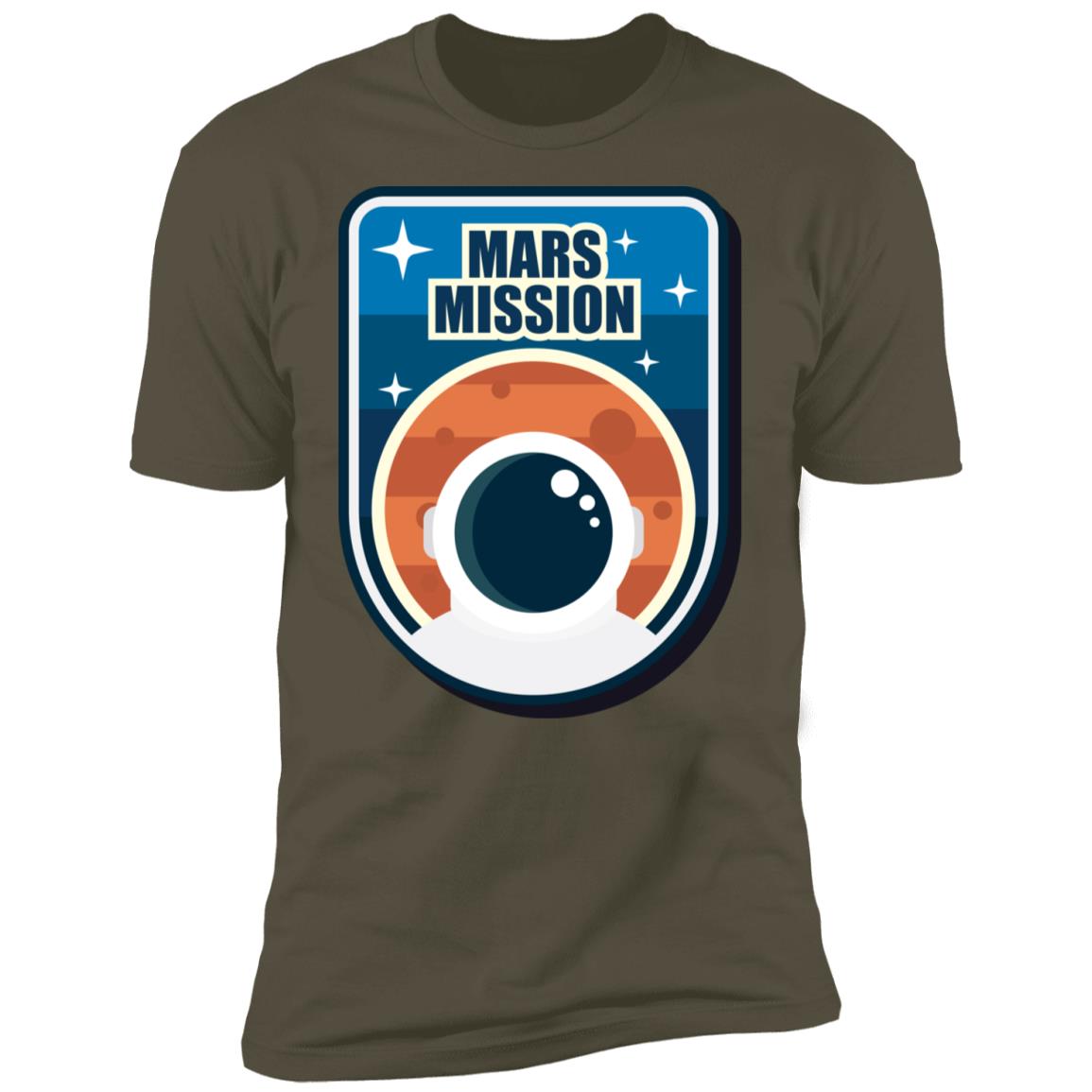 Mission To Mars Patch4 Premium Short Sleeve T-Shirt - Image 12
