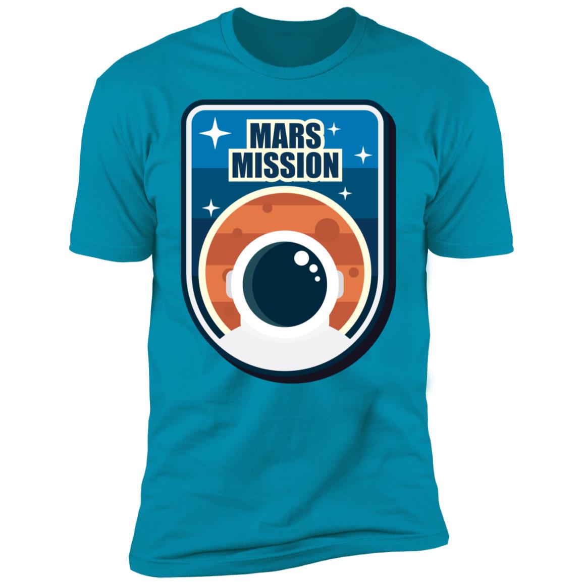 Mission To Mars Patch4 Premium Short Sleeve T-Shirt - Image 14