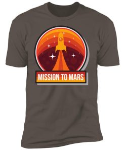 Alternative view of Mission To Mars Patch Premium Short Sleeve T-Shirt