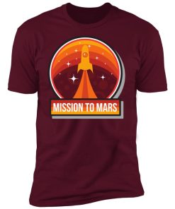 Mission To Mars Patch Premium Short Sleeve T-Shirt