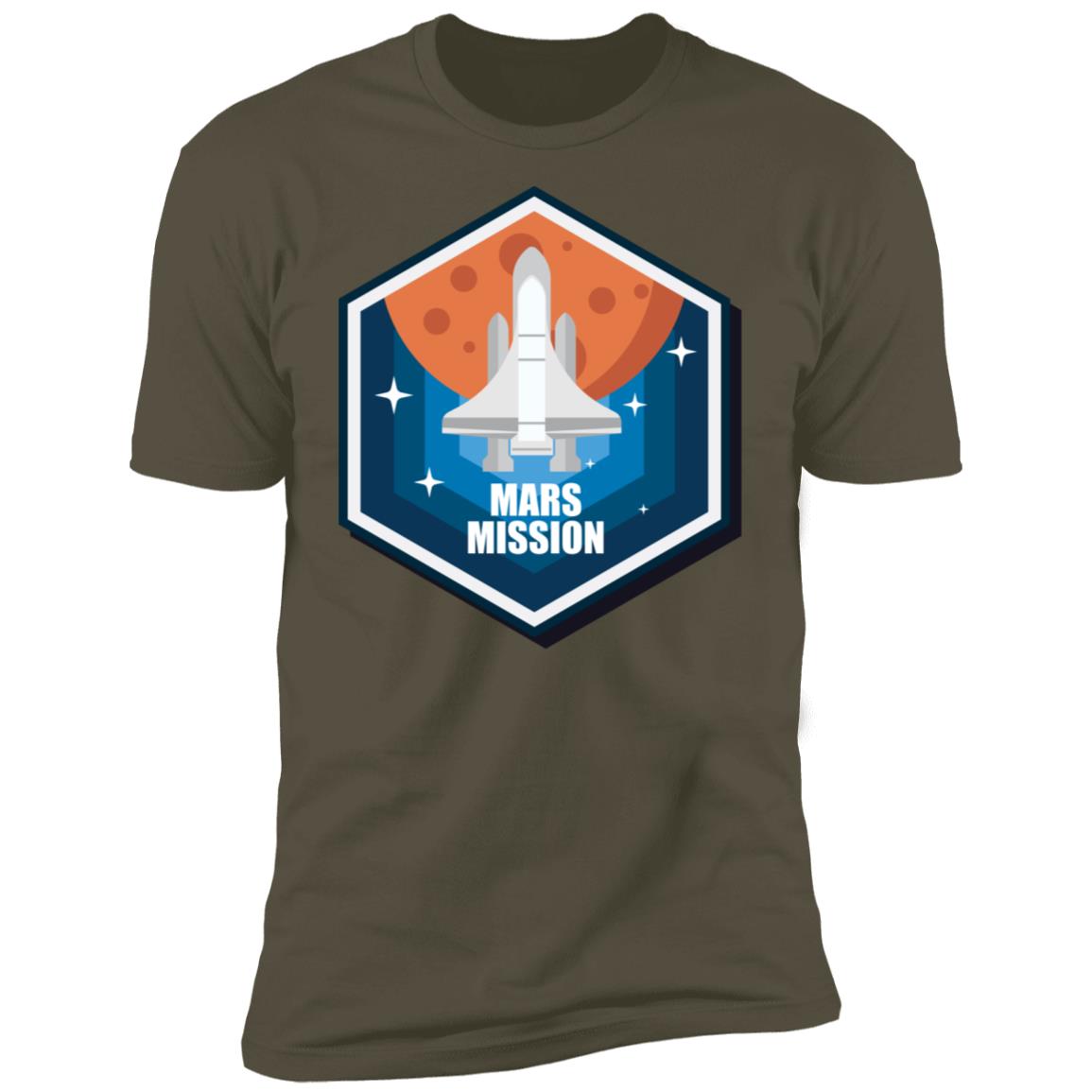 Mission To Mars Patch5 Premium Short Sleeve T-Shirt - Image 12