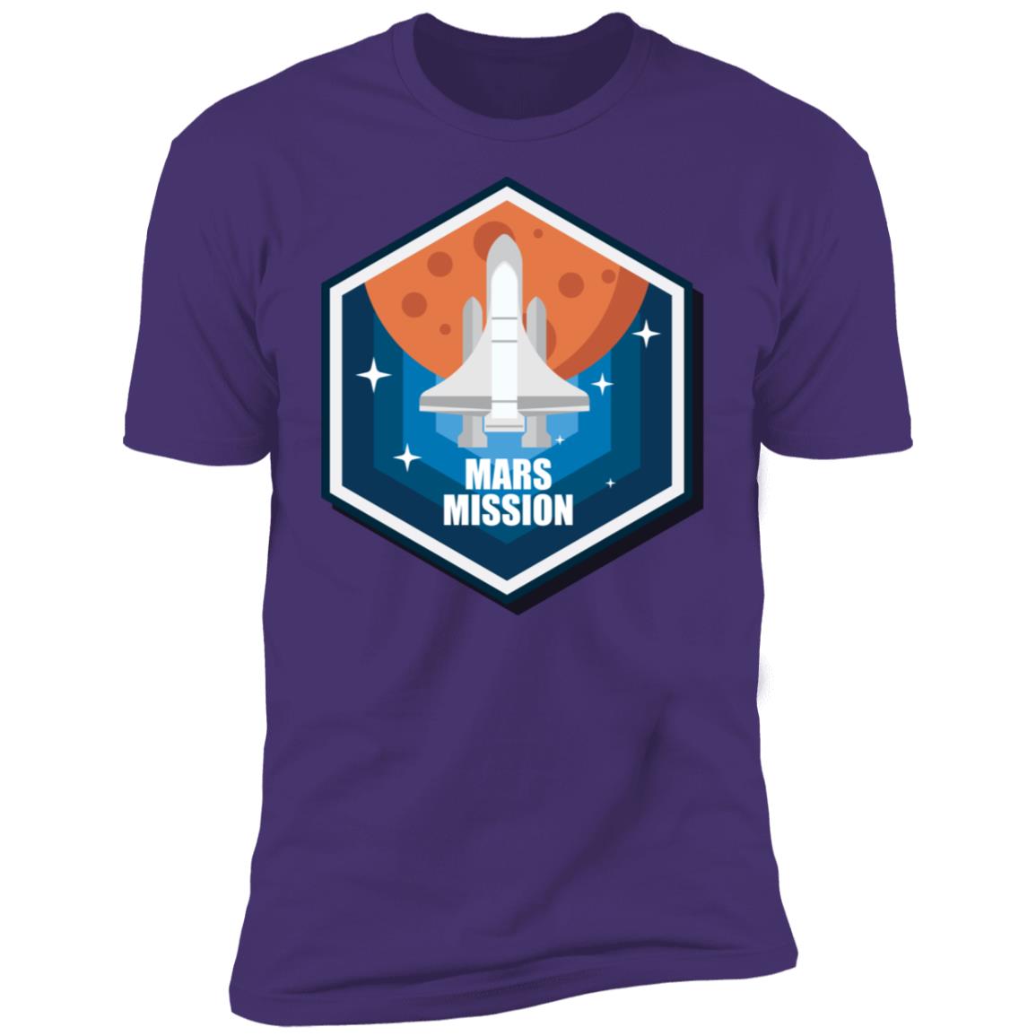 Mission To Mars Patch5 Premium Short Sleeve T-Shirt - Image 13