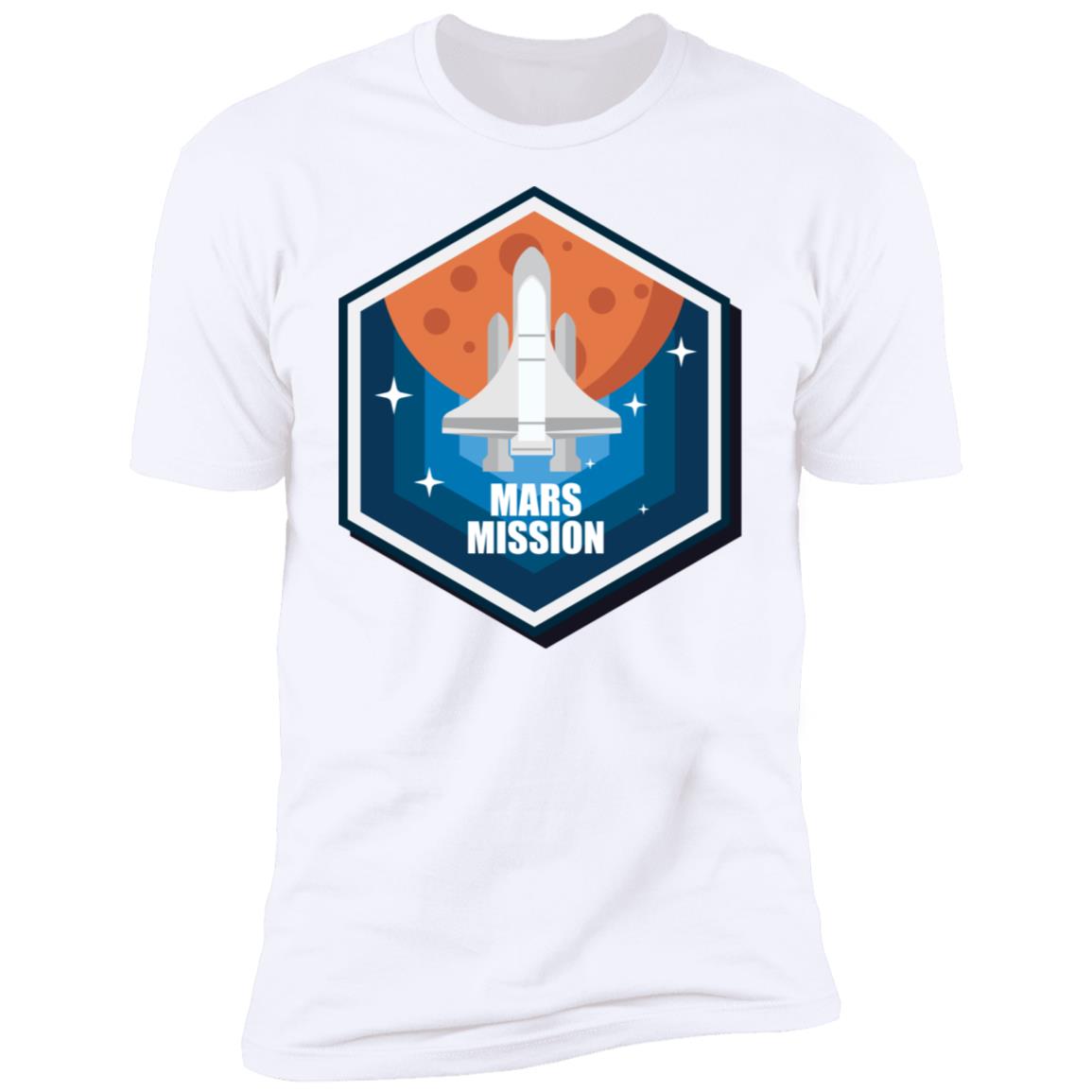Mission To Mars Patch5 Premium Short Sleeve T-Shirt - Image 3