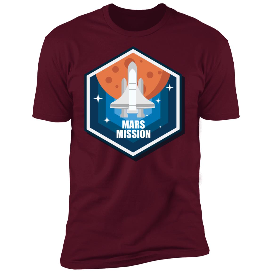 Mission To Mars Patch5 Premium Short Sleeve T-Shirt - Image 5