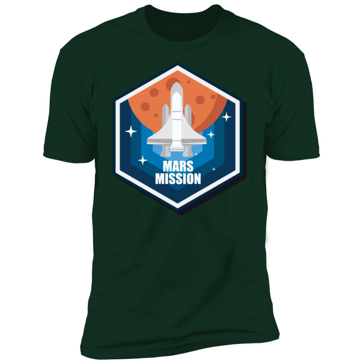 Mission To Mars Patch5 Premium Short Sleeve T-Shirt - Image 6
