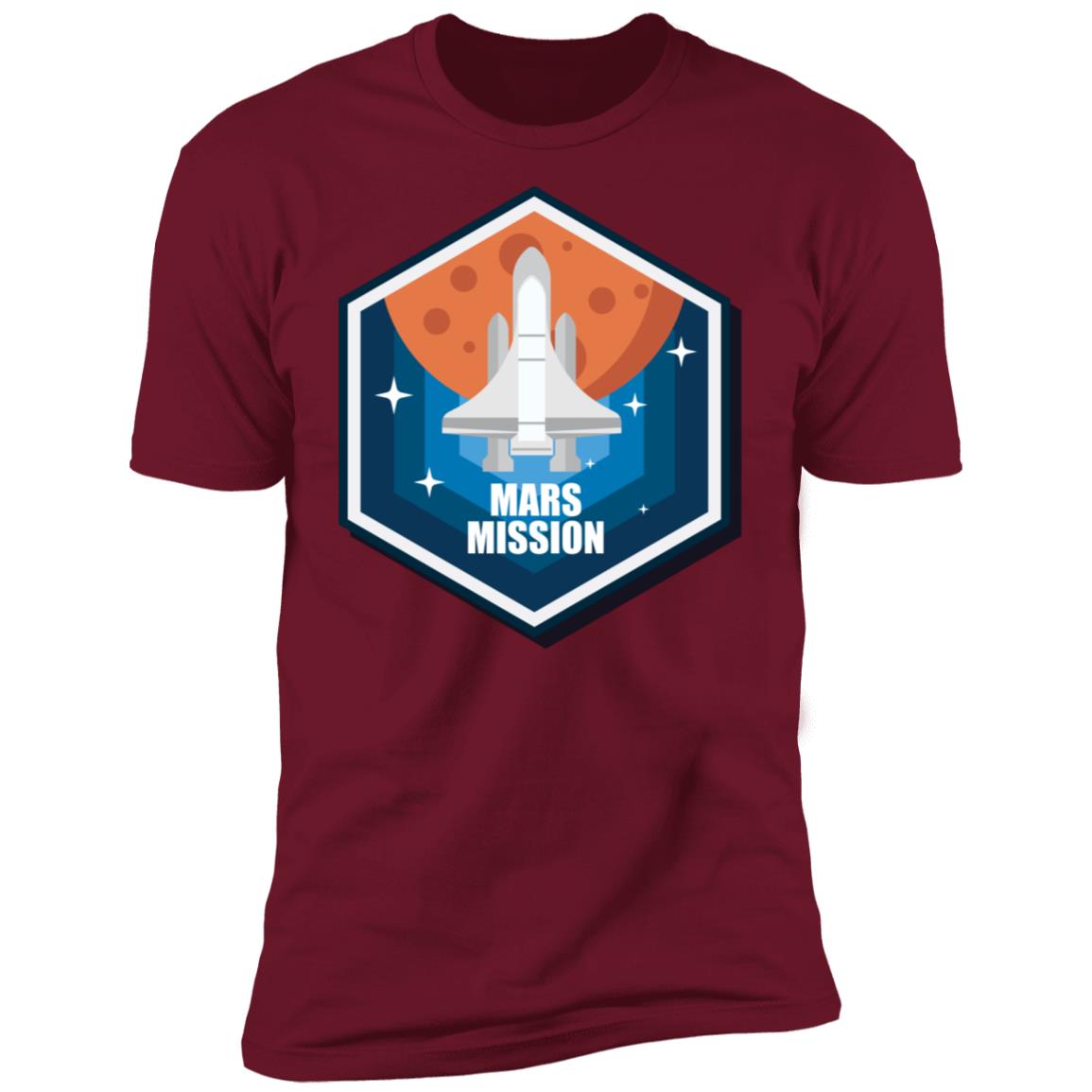 Mission To Mars Patch5 Premium Short Sleeve T-Shirt - Image 7