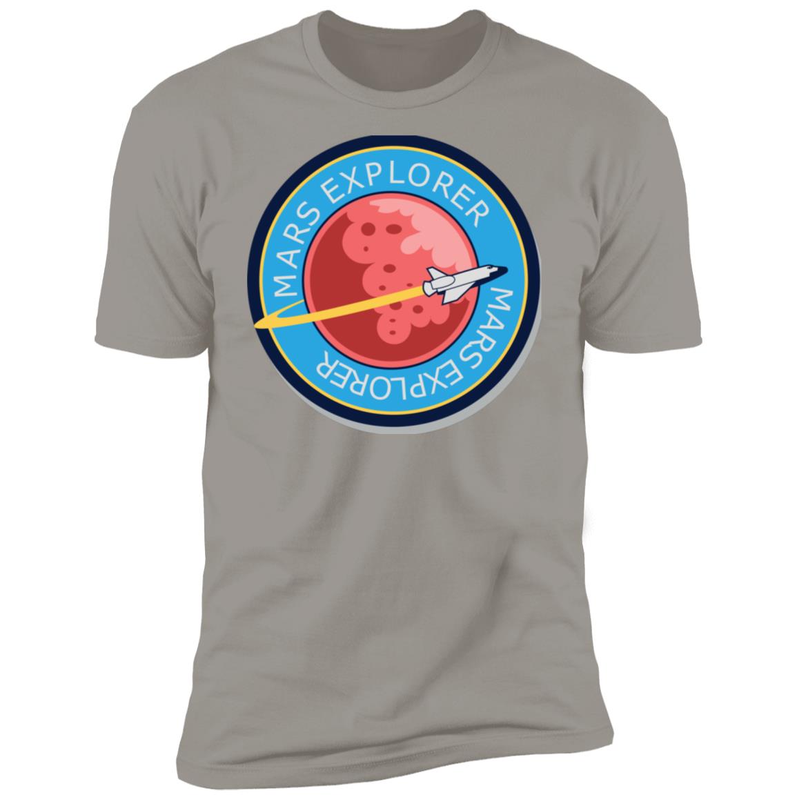 Mission To Mars Patch2 Premium Short Sleeve T-Shirt - Image 10