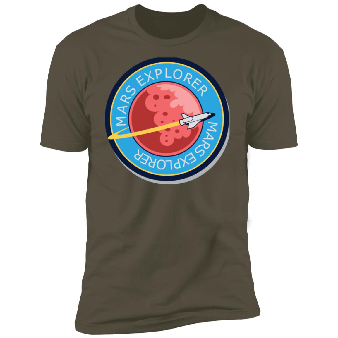 Mission To Mars Patch2 Premium Short Sleeve T-Shirt - Image 12