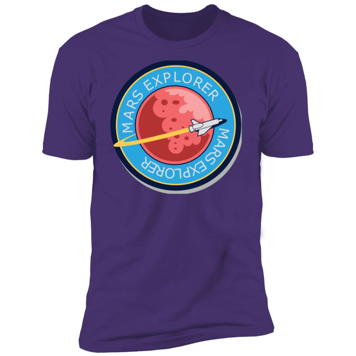 Mission To Mars Patch2 Premium Short Sleeve T-Shirt - Image 13