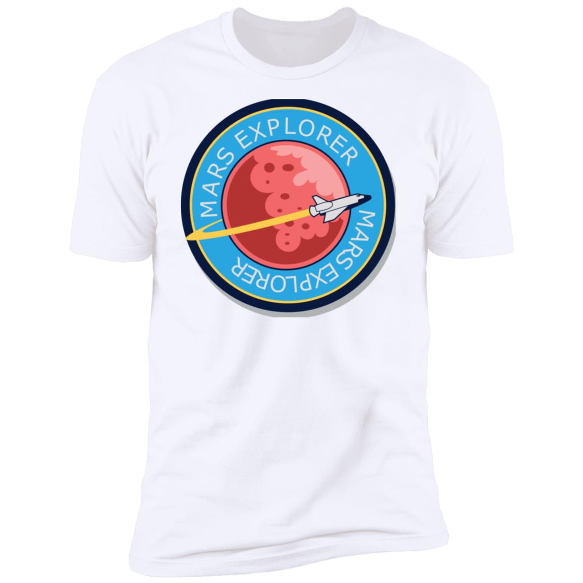 Mission To Mars Patch2 Premium Short Sleeve T-Shirt - Image 3