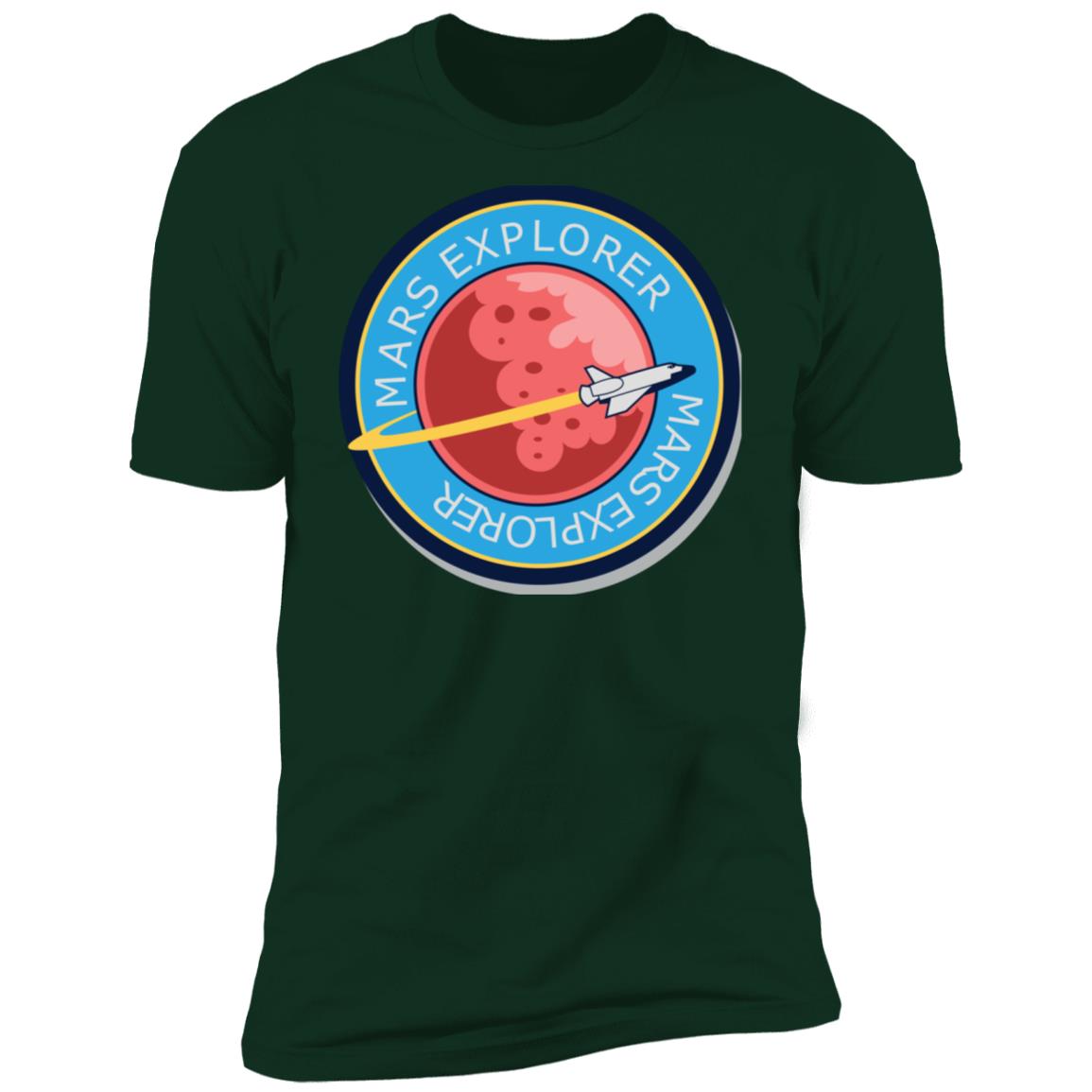 Mission To Mars Patch2 Premium Short Sleeve T-Shirt - Image 6