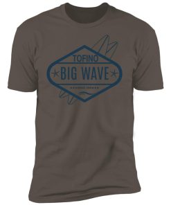 Alternative view of Long Beach Tofino BC Canada Premium Short Sleeve T-Shirt