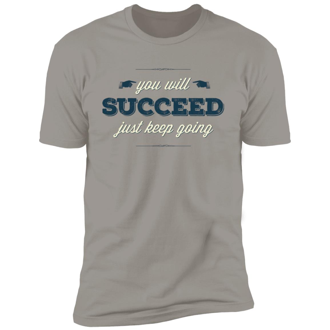 Inspirational sayings success 88876 Premium Short Sleeve T-Shirt - Image 10