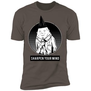 Alternative view of Sharpen your mind Premium Short Sleeve T-Shirt