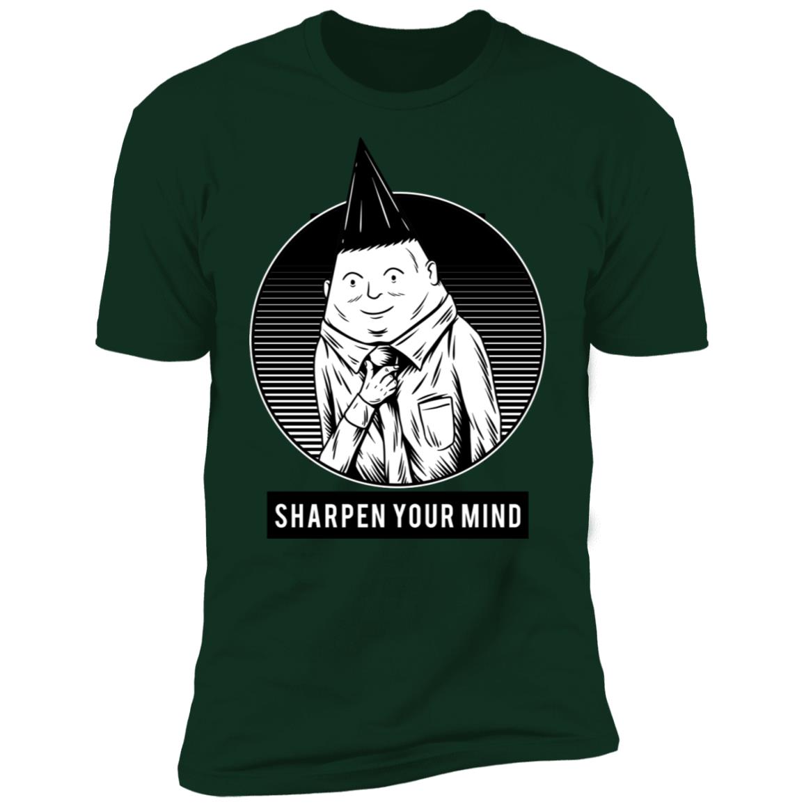 Sharpen your mind Premium Short Sleeve T-Shirt - Image 6