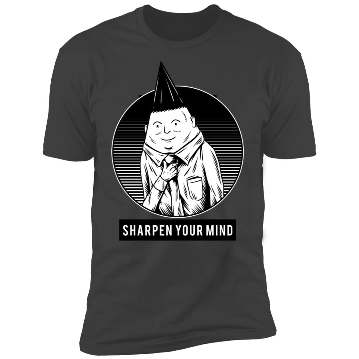 Sharpen your mind Premium Short Sleeve T-Shirt - Image 8