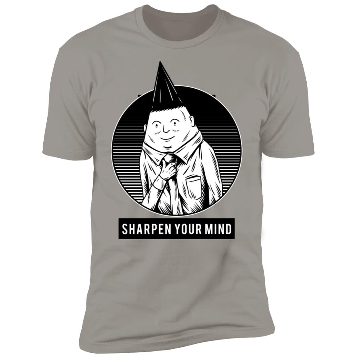 Sharpen your mind Premium Short Sleeve T-Shirt - Image 10