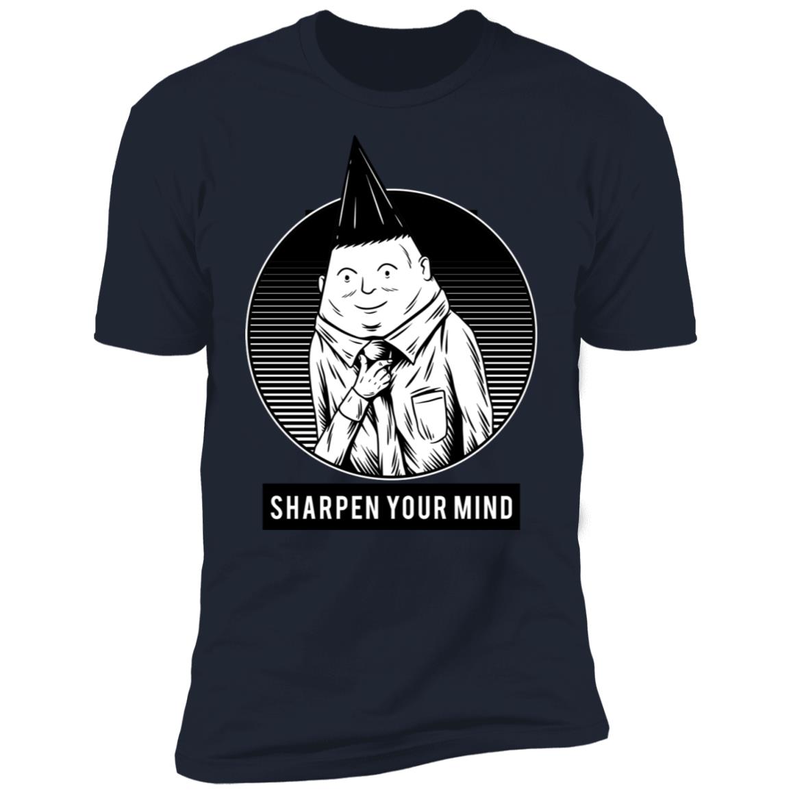 Sharpen your mind Premium Short Sleeve T-Shirt - Image 11