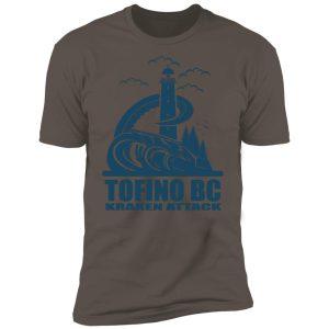 Alternative view of Kraken Attack Tofino BC Canada Premium Short Sleeve T-Shirt