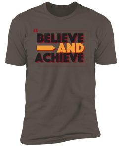Alternative view of Believe and achieve inspiration Short Sleeve T-Shirt