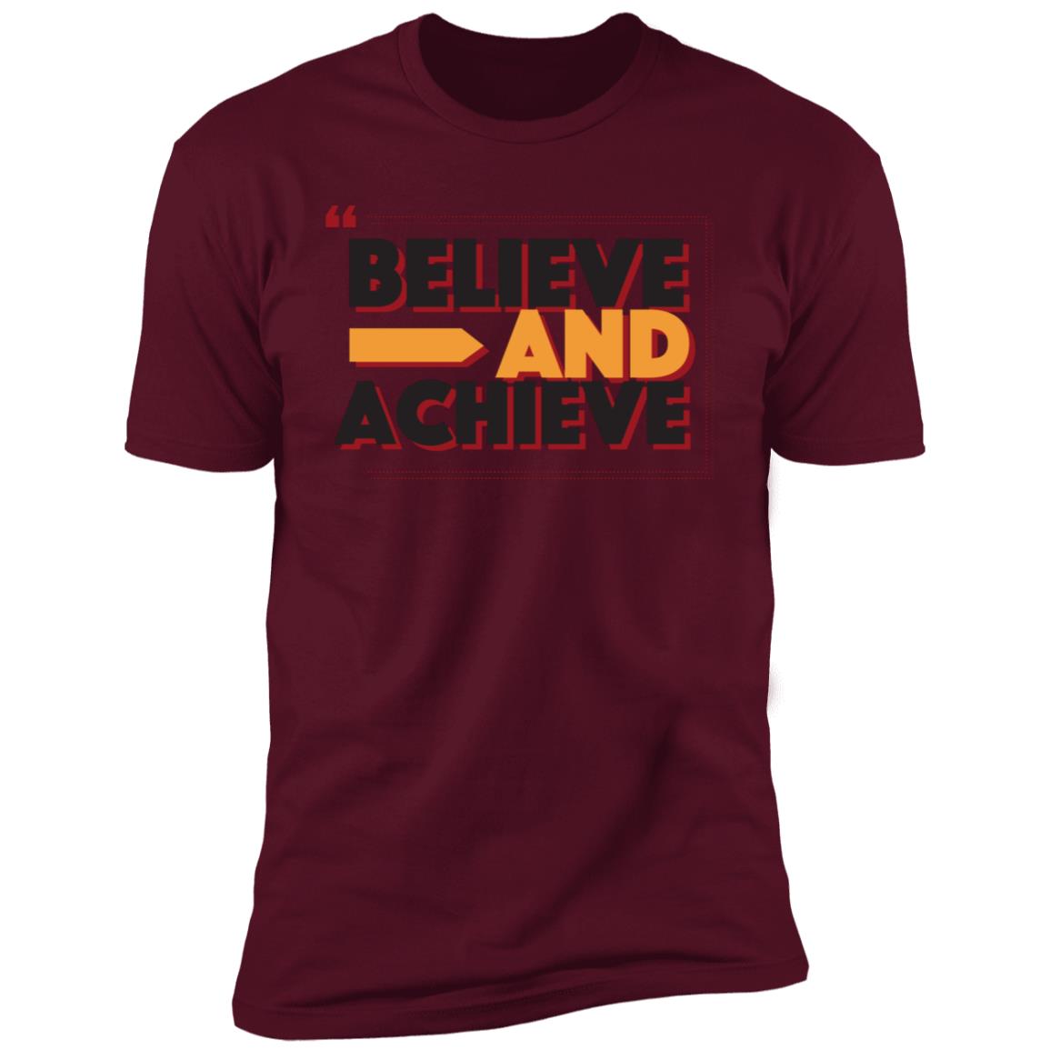 Believe and achieve inspiration Short Sleeve T-Shirt - Image 5