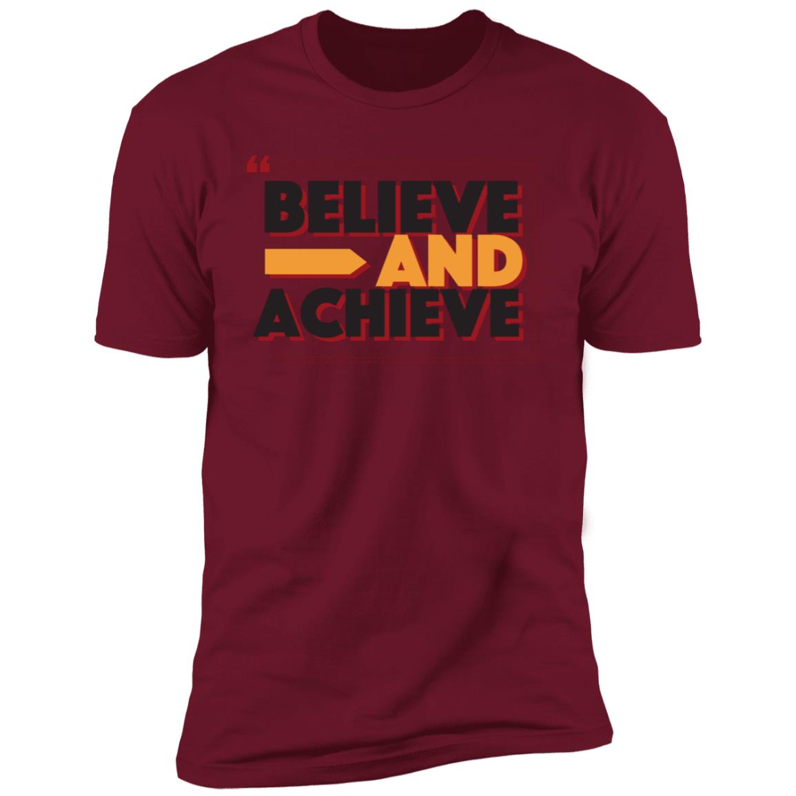 Believe and achieve inspiration Short Sleeve T-Shirt - Image 7