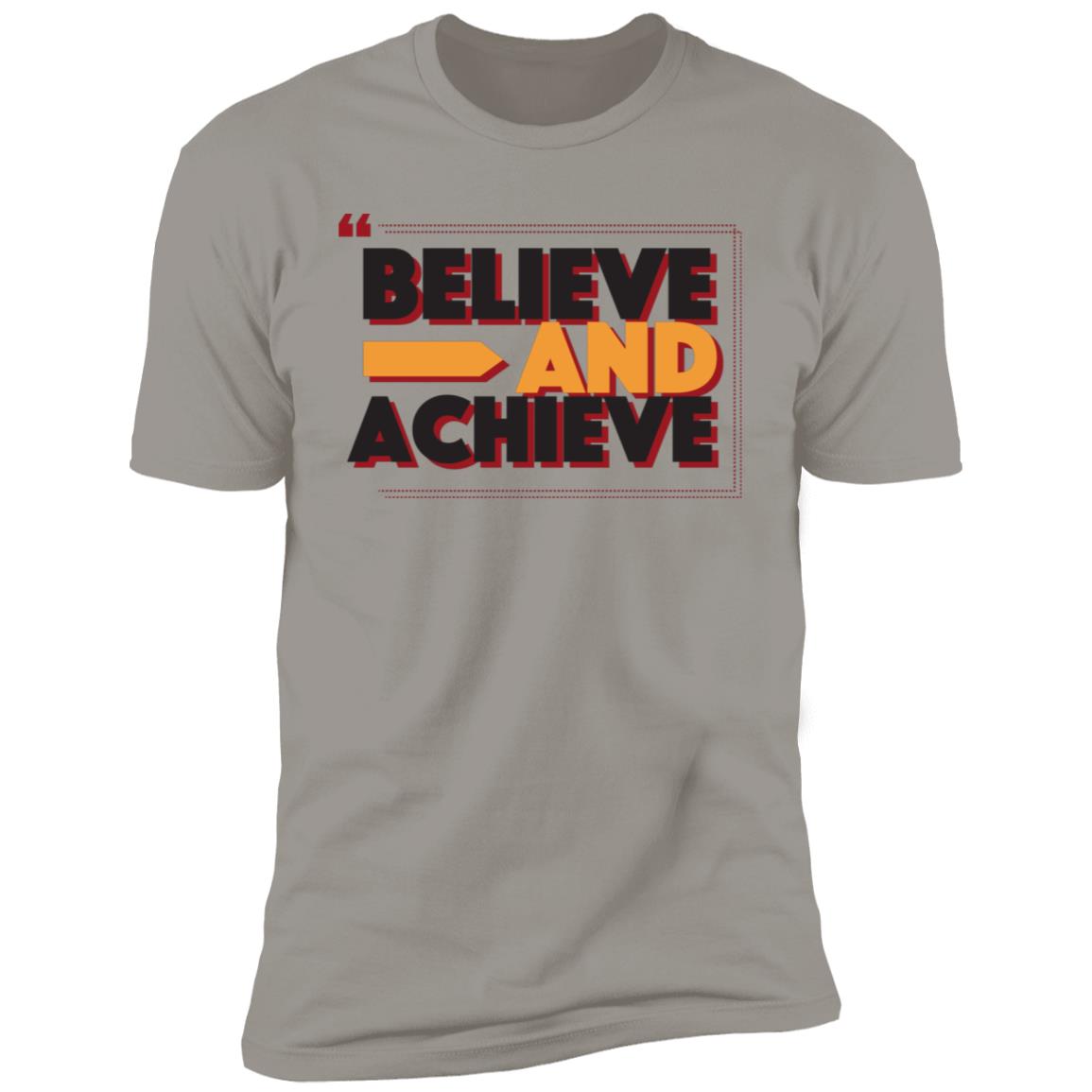 Believe and achieve inspiration Short Sleeve T-Shirt - Image 10