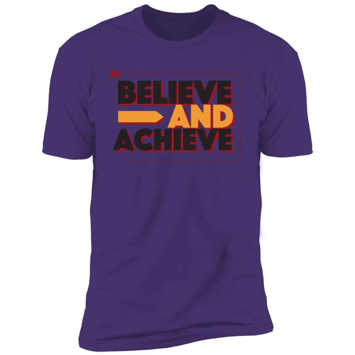 Believe and achieve inspiration Short Sleeve T-Shirt - Image 13