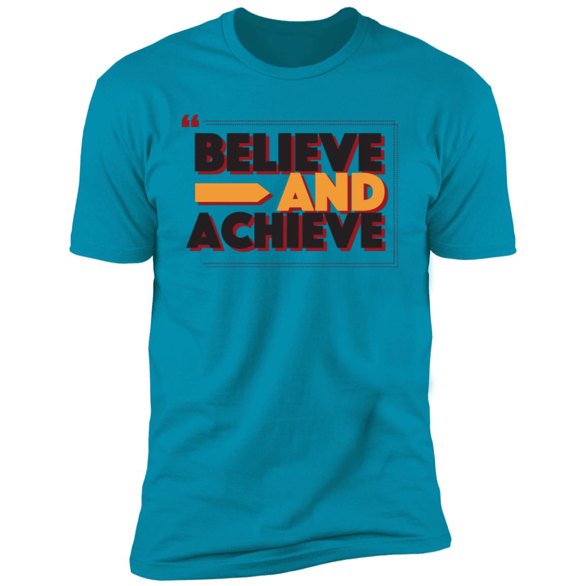 Believe and achieve inspiration Short Sleeve T-Shirt - Image 14