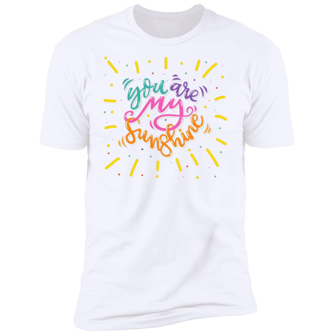 You are my sunshine Premium Short Sleeve T-Shirt - Image 3