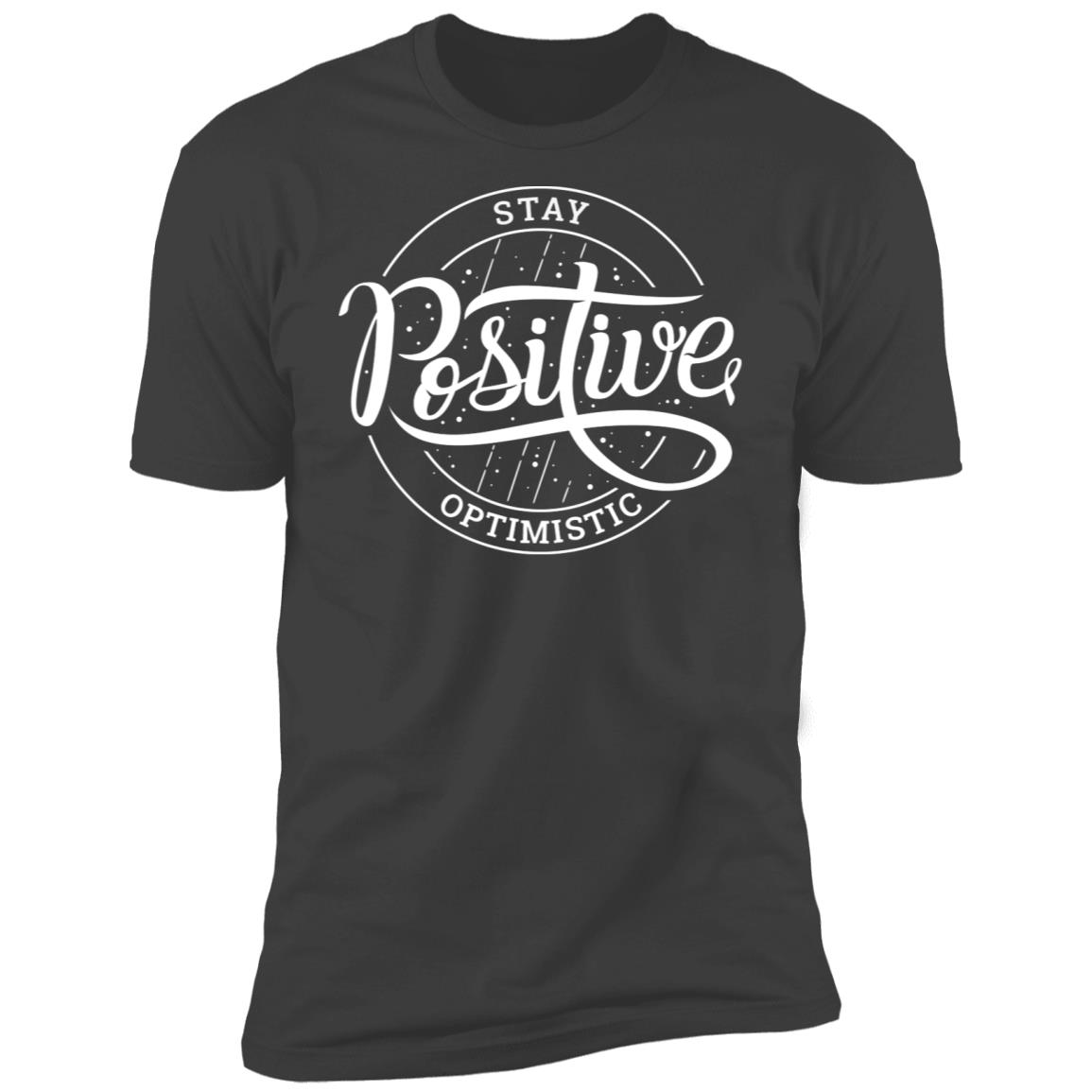 Stay Optimistic Inspirational Premium Short Sleeve T-Shirt - Image 8