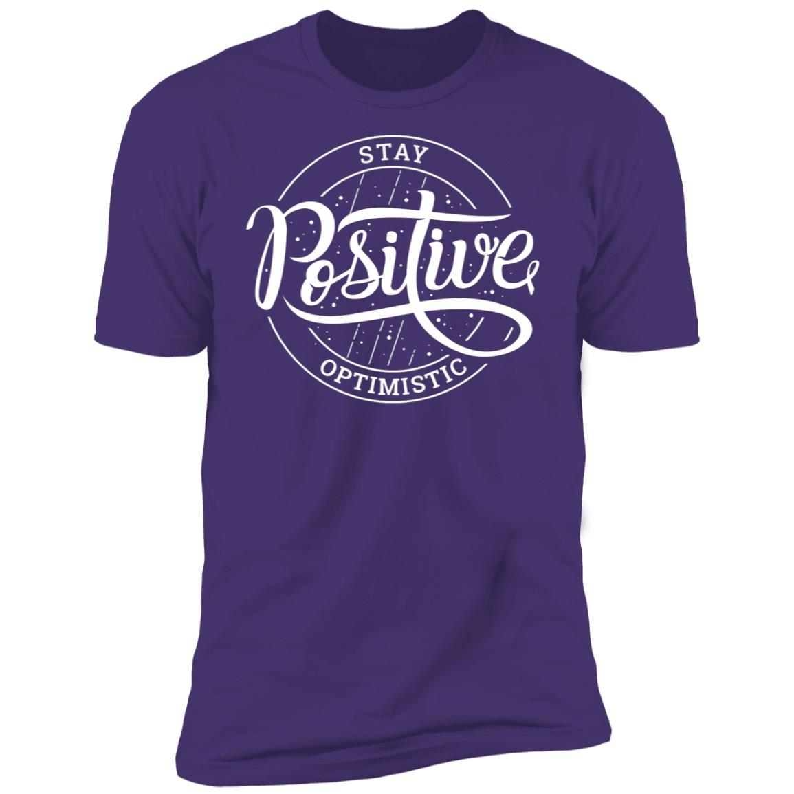 Stay Optimistic Inspirational Premium Short Sleeve T-Shirt - Image 13