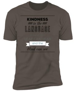 Alternative view of Inspirational sayings with Kindness Quote 33212 Premium Short Sleeve T-Shirt