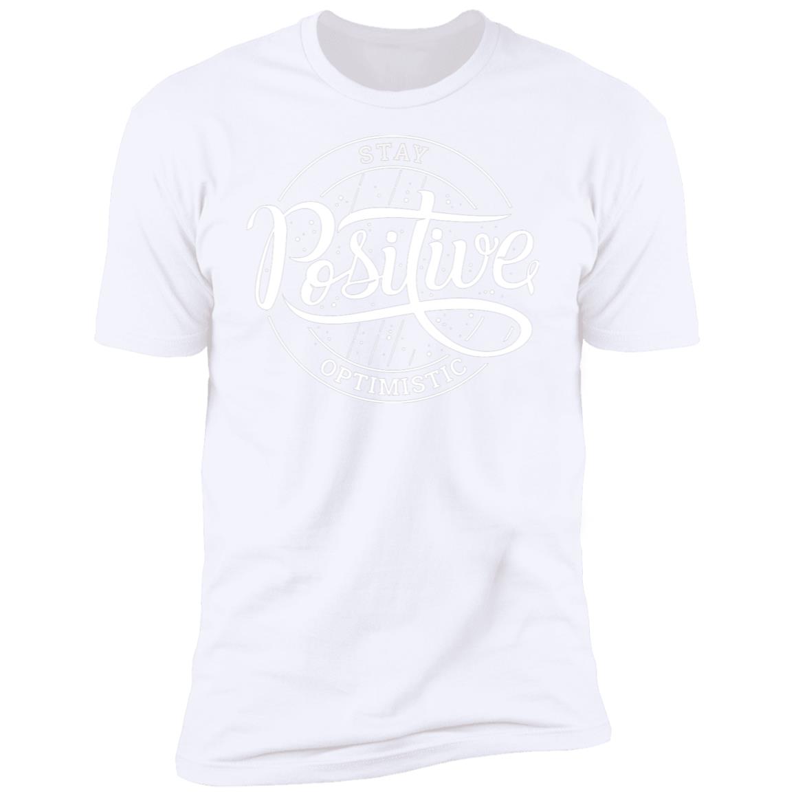 Stay Optimistic Inspirational Premium Short Sleeve T-Shirt - Image 3