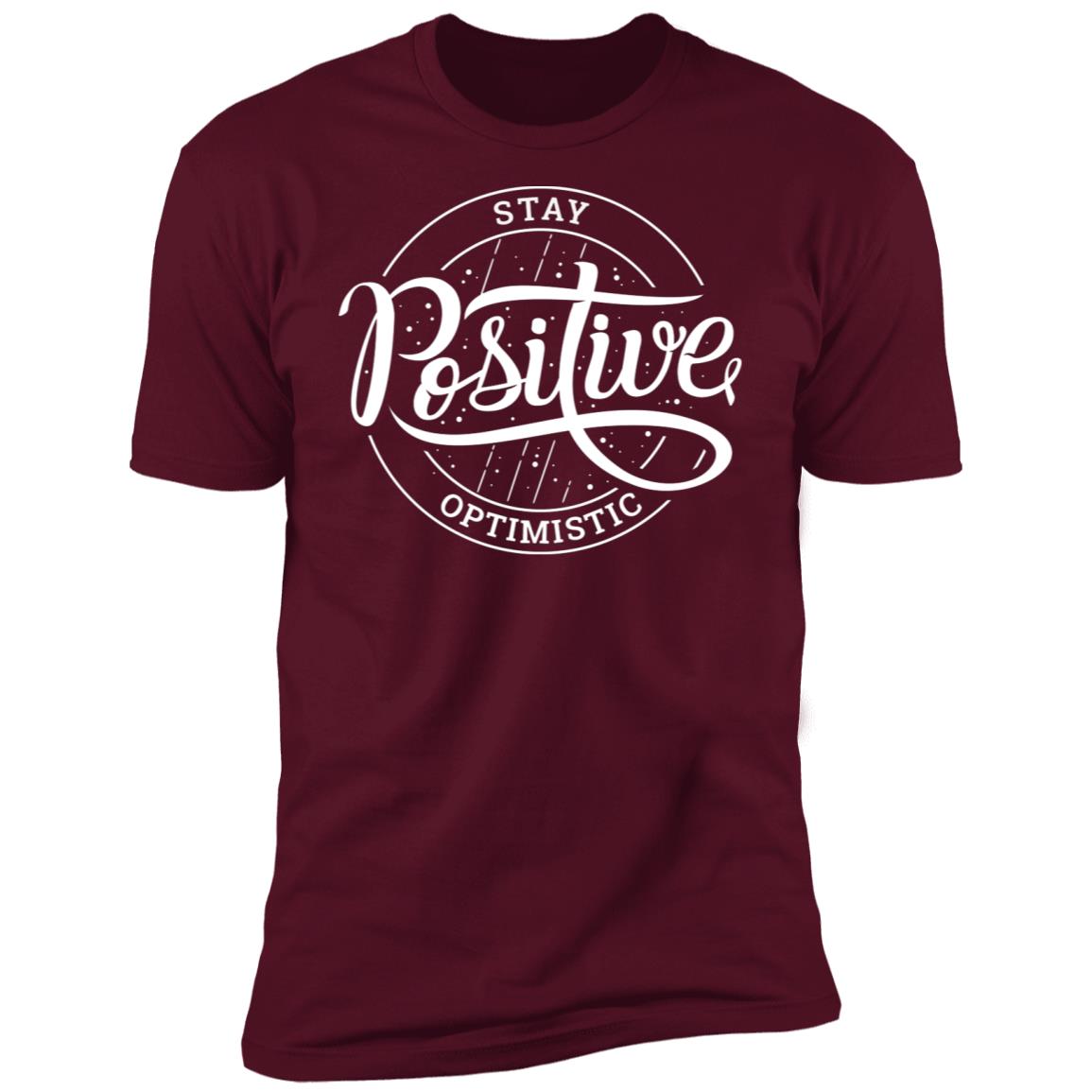 Stay Optimistic Inspirational Premium Short Sleeve T-Shirt - Image 5