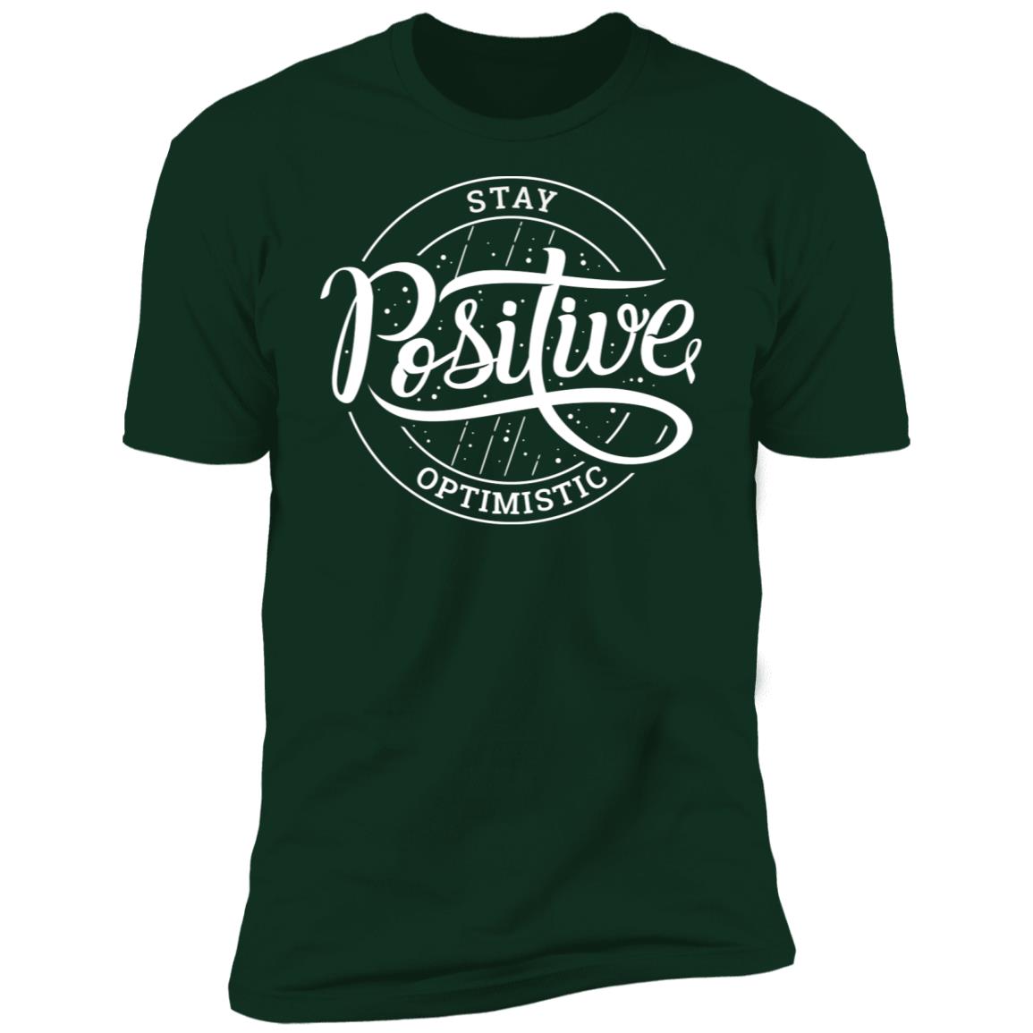 Stay Optimistic Inspirational Premium Short Sleeve T-Shirt - Image 6