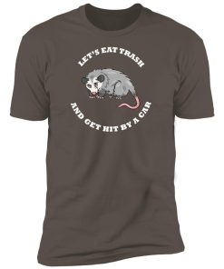 Alternative view of Possum eat trash funny Premium Short Sleeve T-Shirt