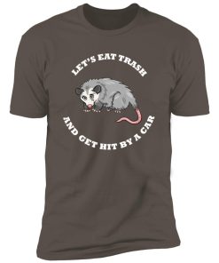 Alternative view of Possum eat trash funny Premium Short Sleeve T-Shirt