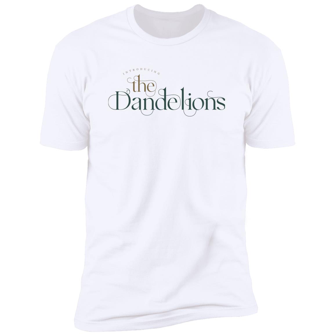 retro dandelions Premium Short Sleeve T-Shirt - Image 3