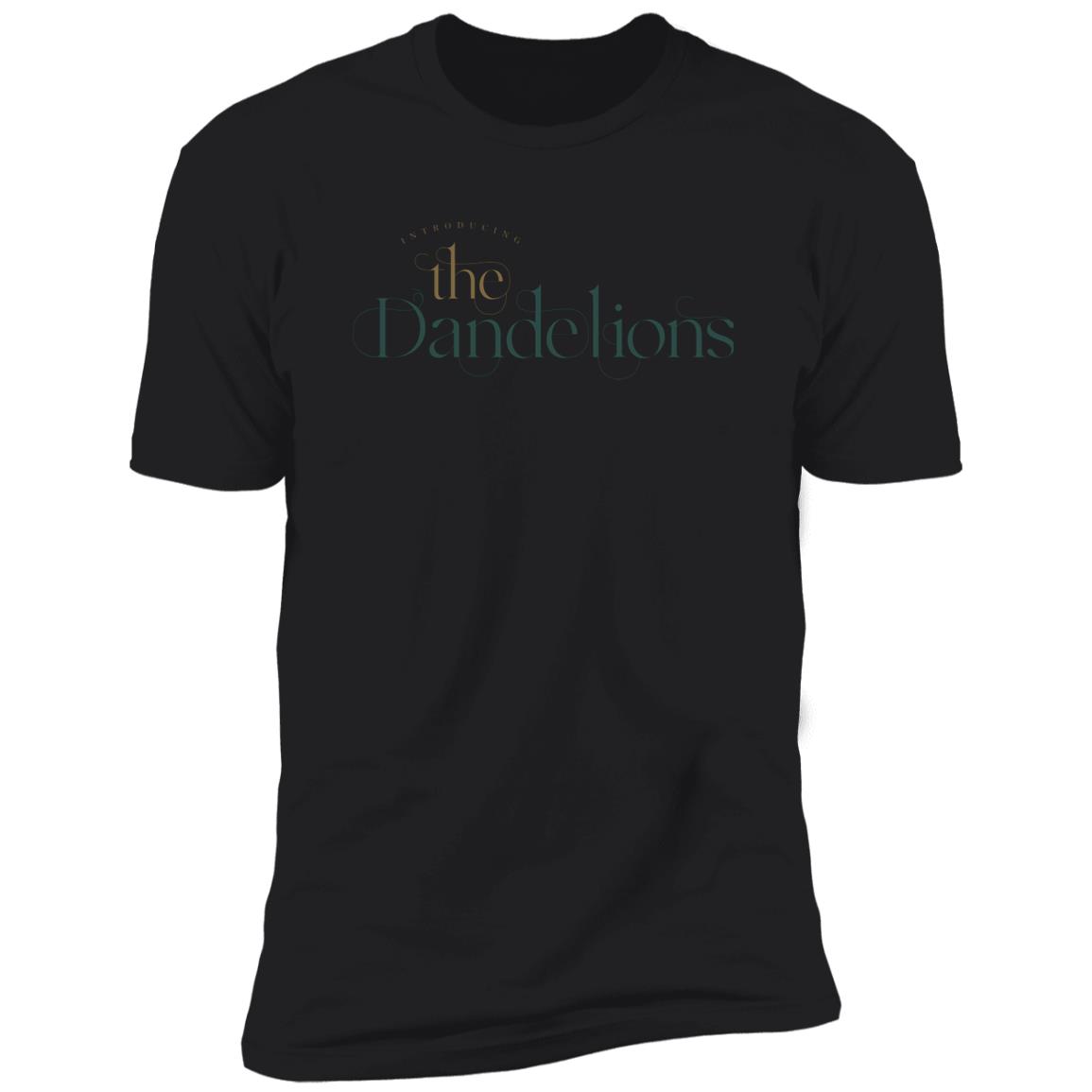 retro dandelions Premium Short Sleeve T-Shirt - Image 4