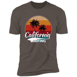 Alternative view of retro clifornia surfing Premium Short Sleeve T-Shirt