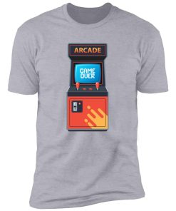 retro arcade machine Premium Short Sleeve T-Shirt