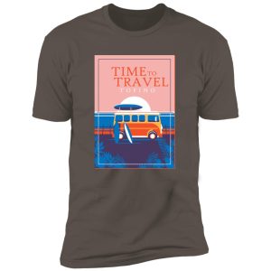 Alternative view of VW Surf Bus Tofino BC Long Beach Premium Short Sleeve T-Shirt