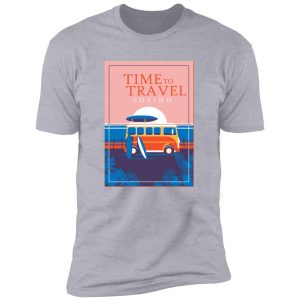 VW Surf Bus Tofino BC Long Beach Premium Short Sleeve T-Shirt