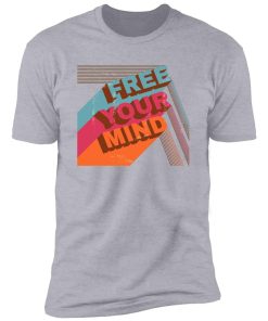 retro free your mind Premium Short Sleeve T-Shirt