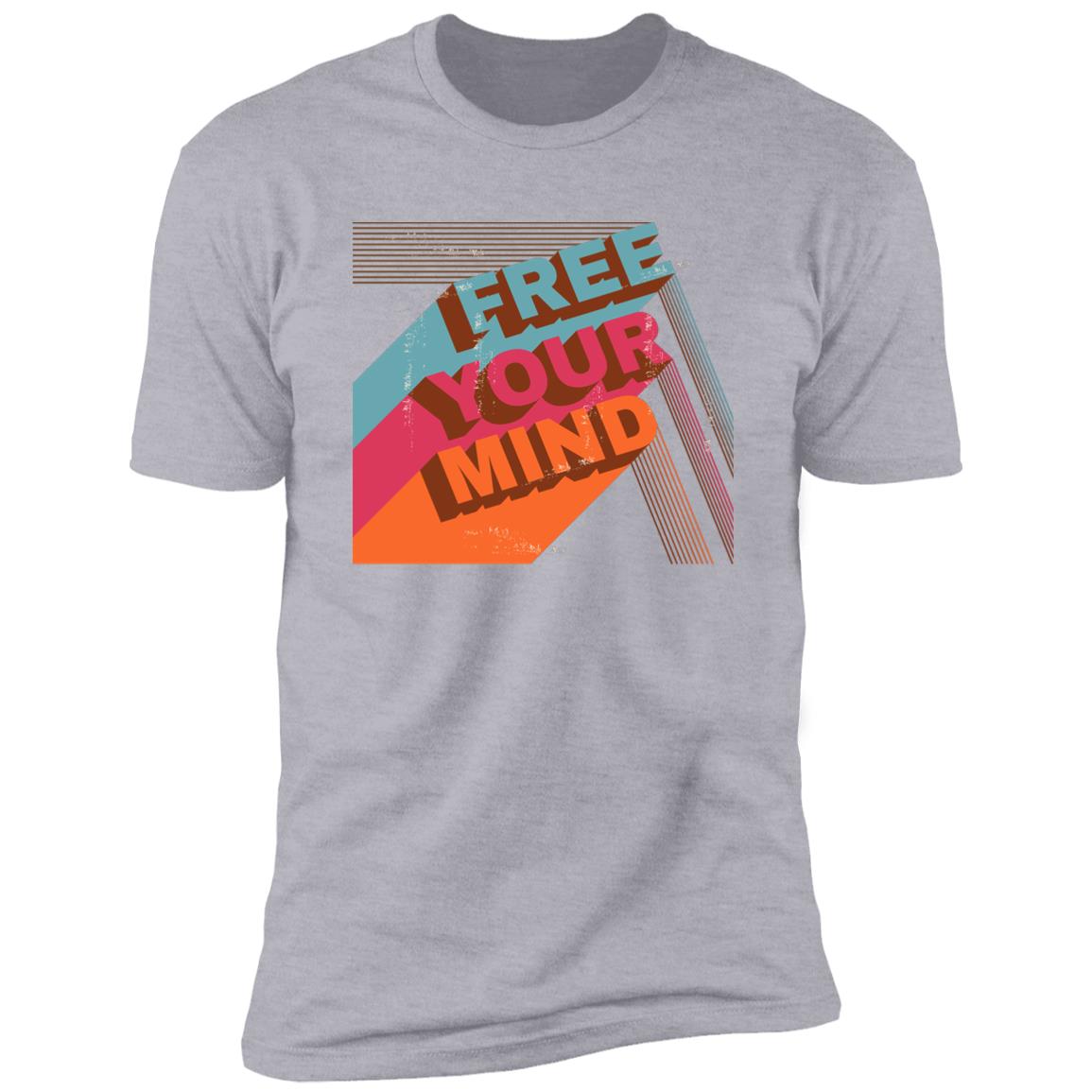 retro free your mind Premium Short Sleeve T-Shirt